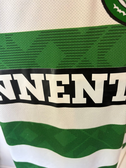 Celtic 2010-12 Home Football Shirt Large Nike