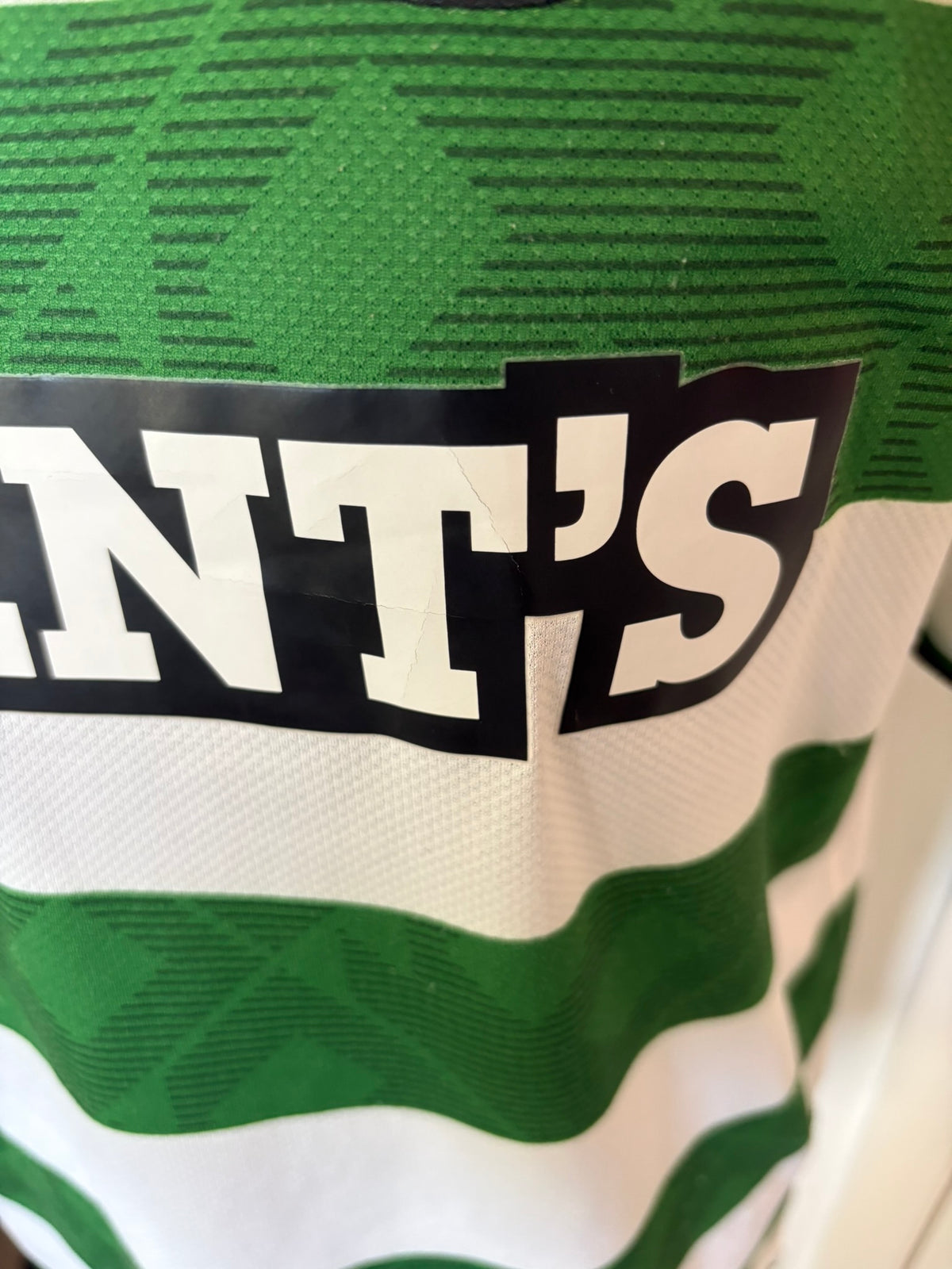Celtic 2010-12 Home Football Shirt Large Nike