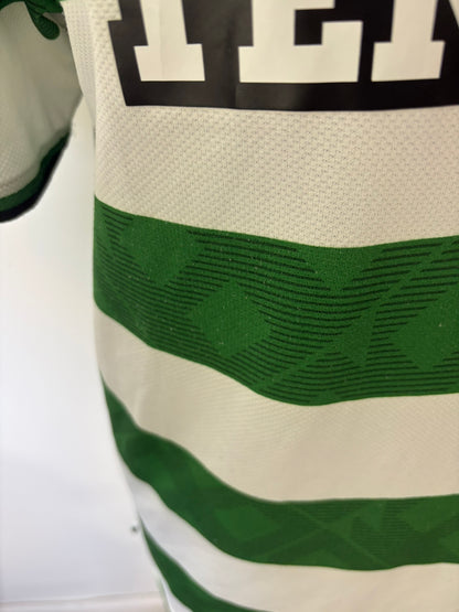 Celtic 2010-12 Home Football Shirt Large Nike