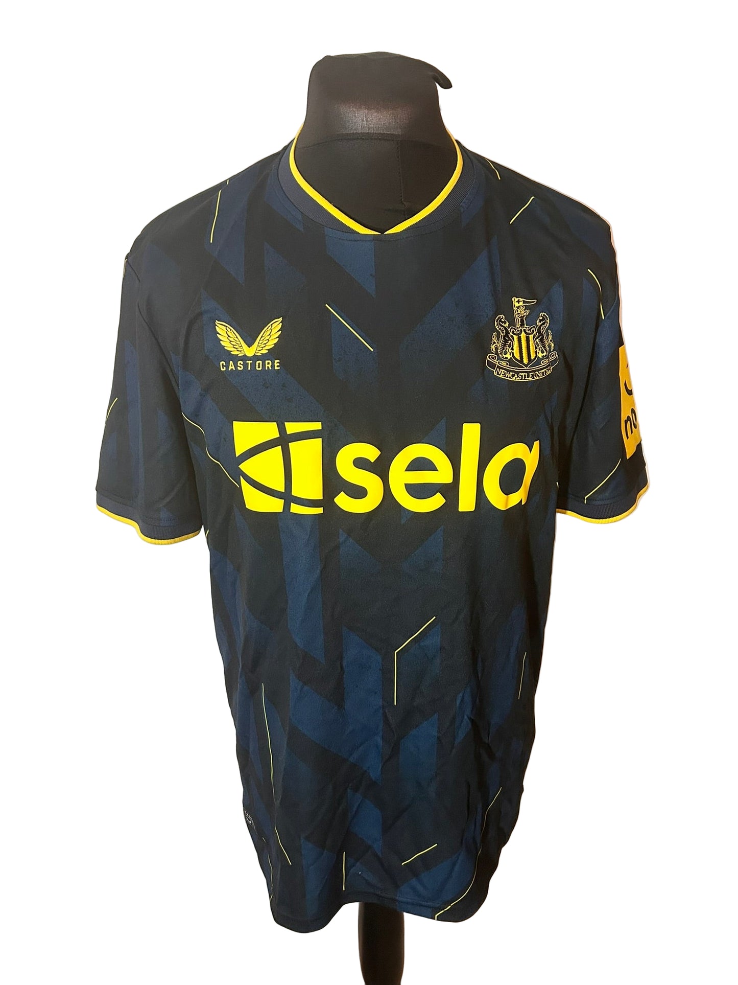 Newcastle United 2023-24 third football shirt, Castore, Extra Large, XL, navy, front
