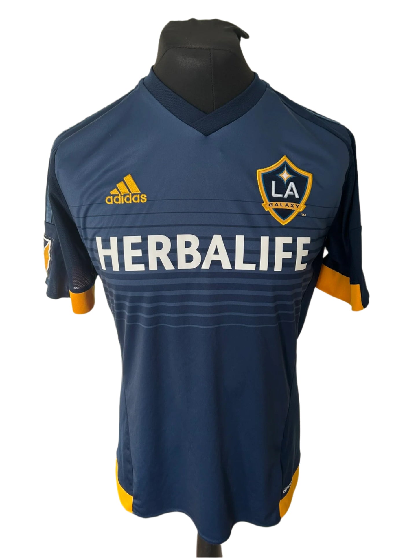 LA Galaxy Robbie Keane 2015-16 Away Football Shirt Medium Adidas
