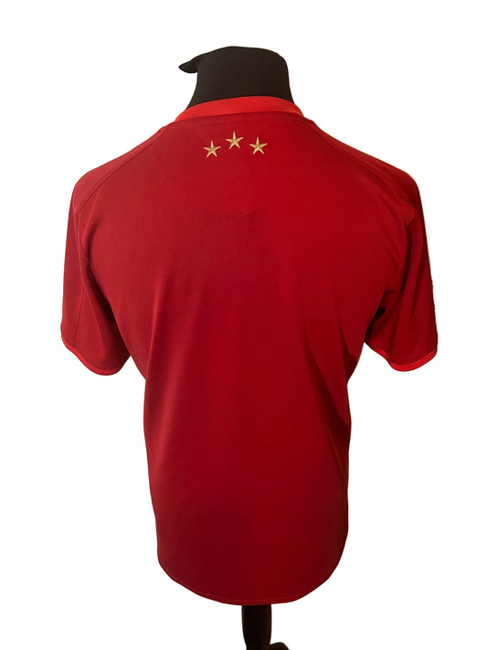 Huddersfield Town 2020-21 away football shirt, Umbro, Large, red, back