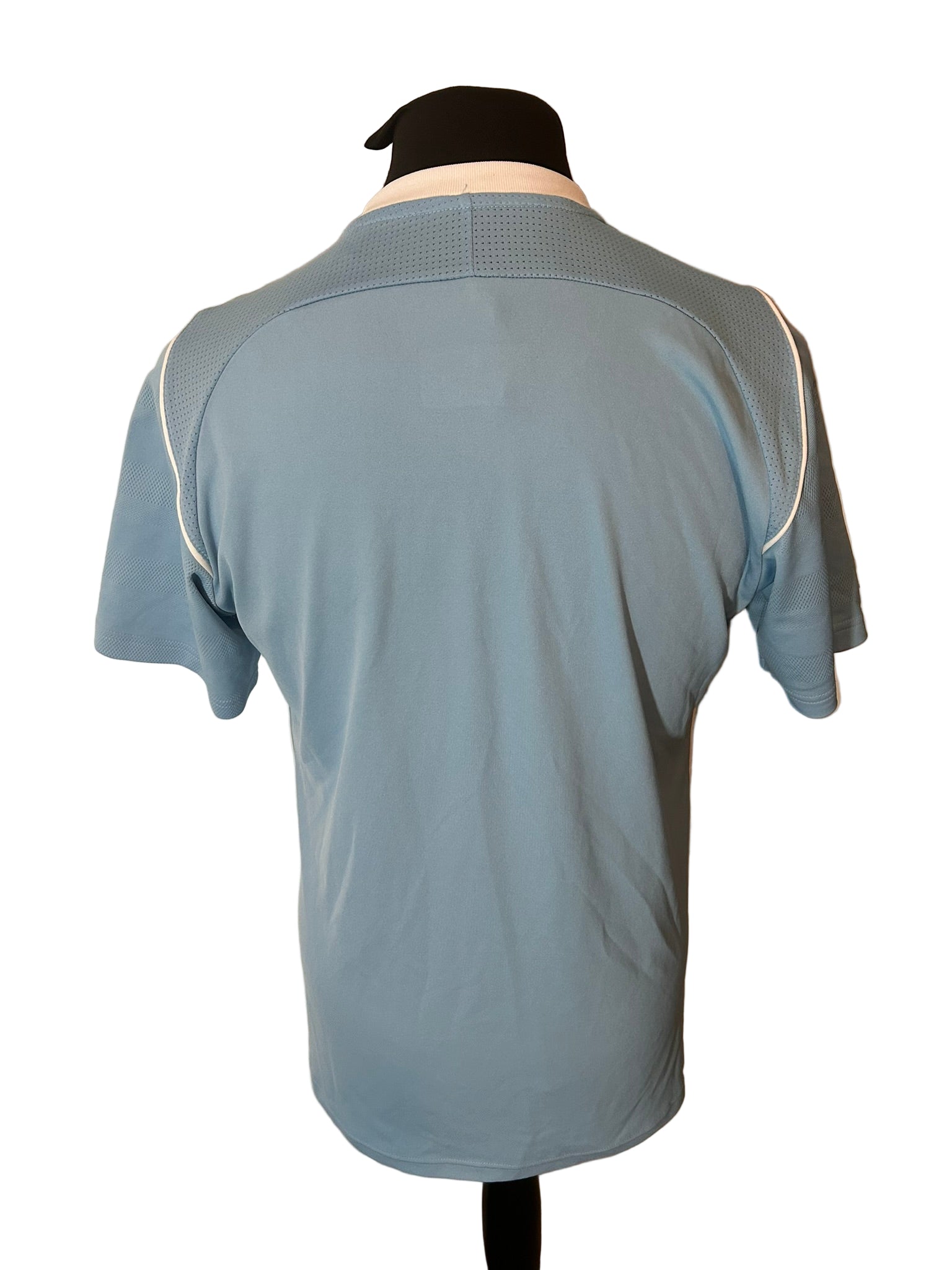 Sunderland 2017-18 away football shirt, adidas, medium, blue, back