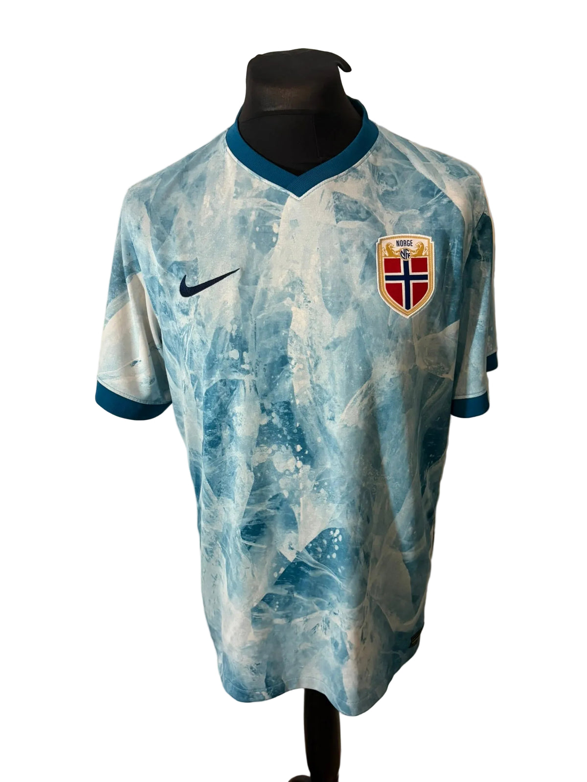 Norway 2020-22 away football shirt, blue, Extra Large, XL, Nike, front