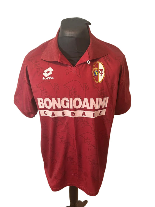 Torino 1994-95 Home Football Shirt Large Lotto