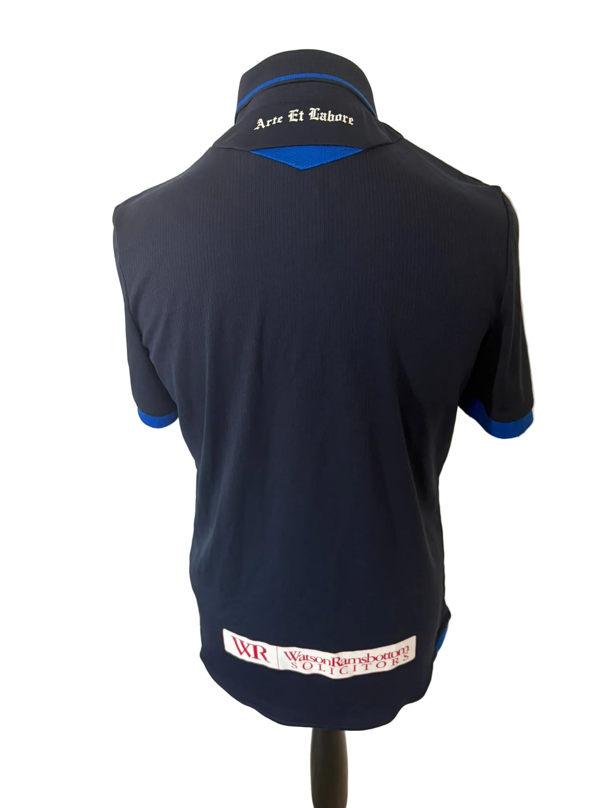 Blackburn Rovers 2022-23 away football shirt, navy, medium, Macron, back