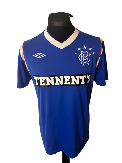 Rangers 2011-12 home football shirt, Umbro, medium, blue, front