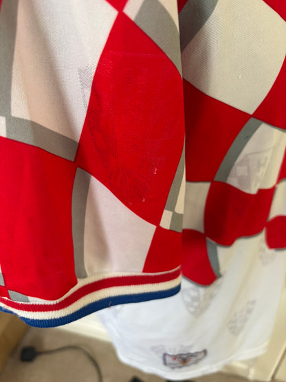 Croatia 1998-01 Home Football Shirt Large Lotto