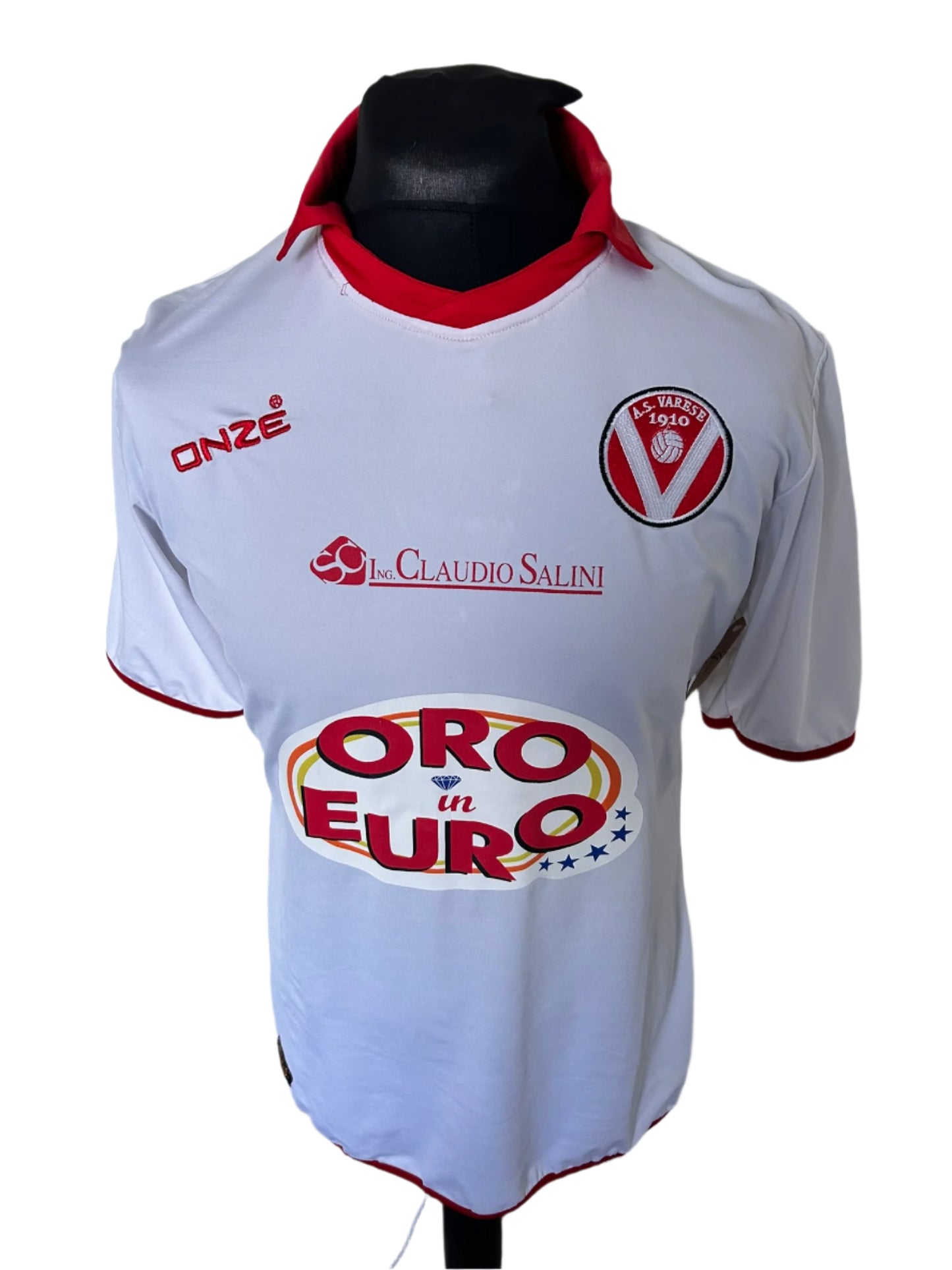 Varese 2010-11 Home Football Shirt Large Onze