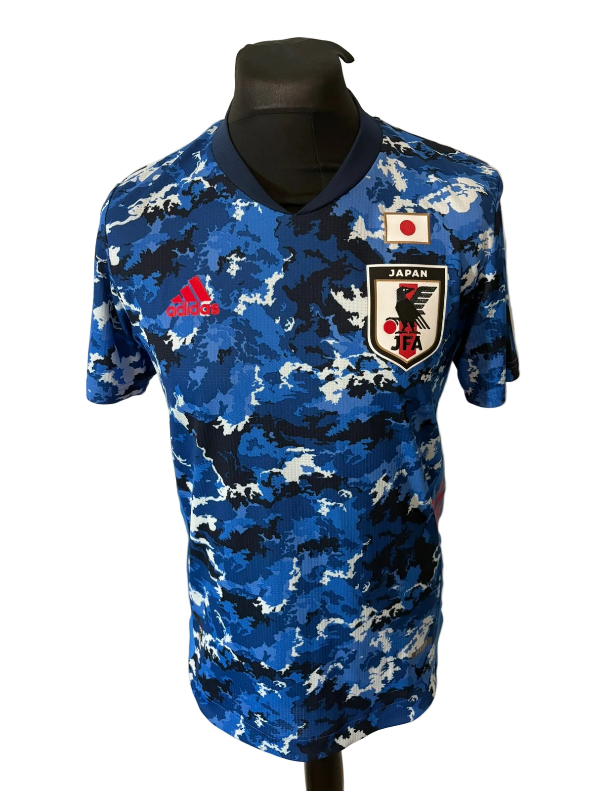 Japan 2020-21 home football shirt, blue, medium, Adidas, front