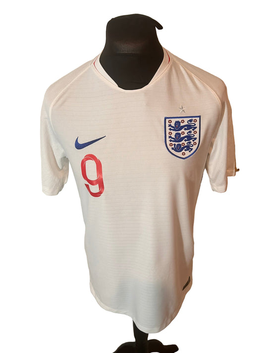 England 2018-19 home football shirt, Nike, medium, medium, Harry Kane, front