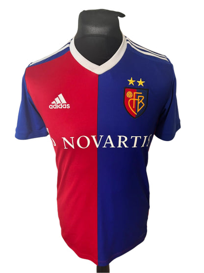 Basel 2018-19 Home Football Shirt Small Adidas