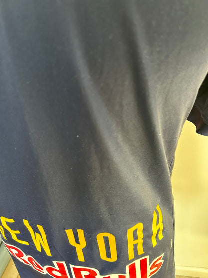 New York Red Bulls 2014-15 Away Football Shirt PLAYER ISSUE Large Adidas