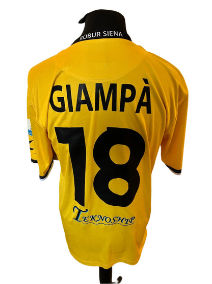 Siena Elia Giampa 2017-18 Third Football Shirt Extra Large XL Sportika