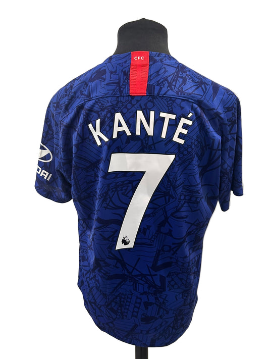 Chelsea 2019-20 home football shirt, blue, large, Nike, N'Golo Kante, back