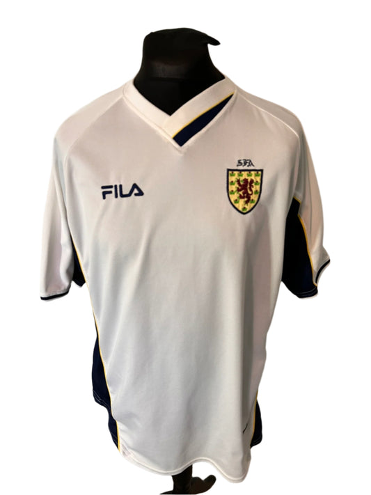 Scotland 2000-02 Away Football Shirt Extra Large XL Fila