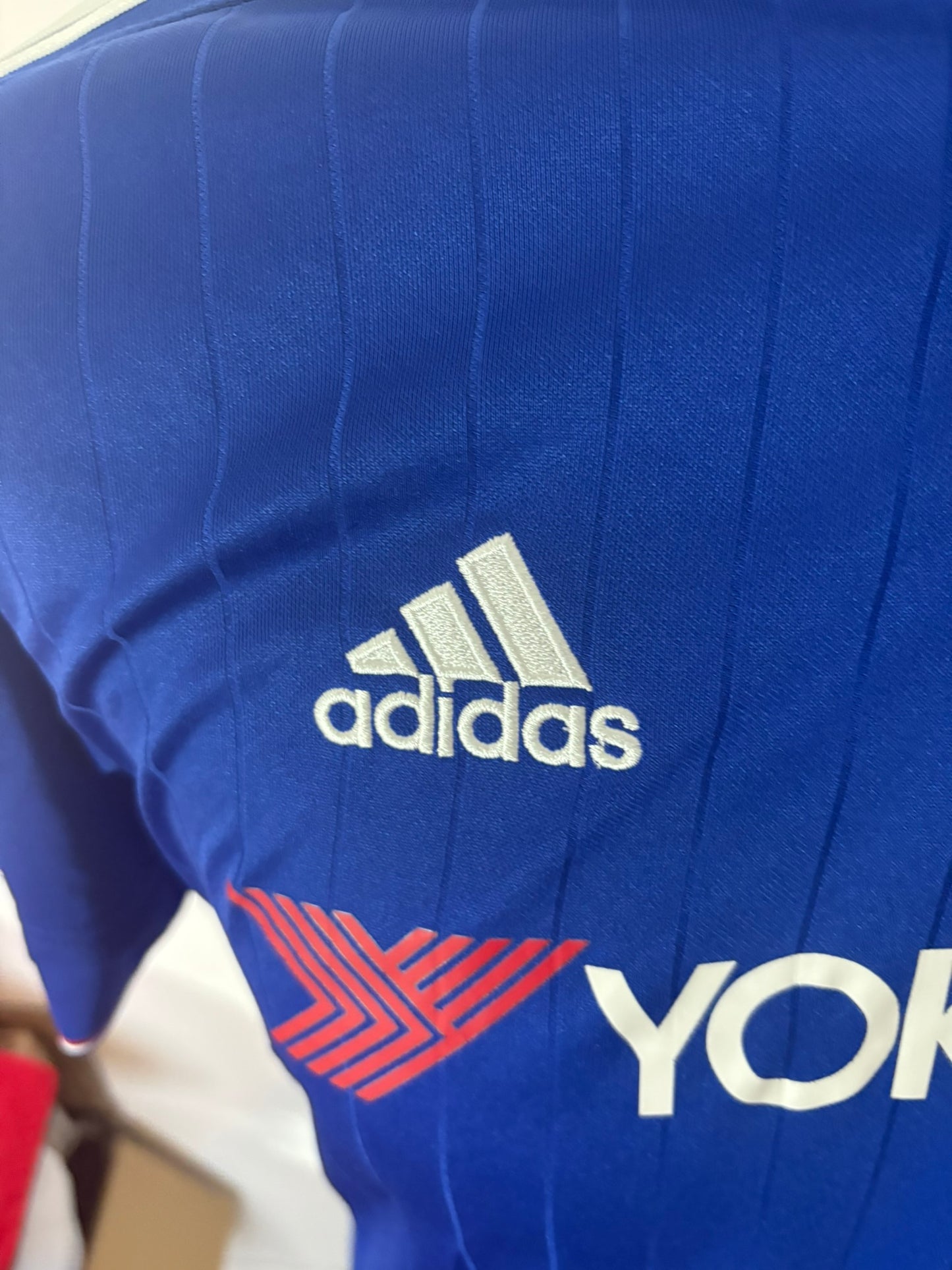 Chelsea Eden Hazard 2015-16 Home Football Shirt Medium Adidas