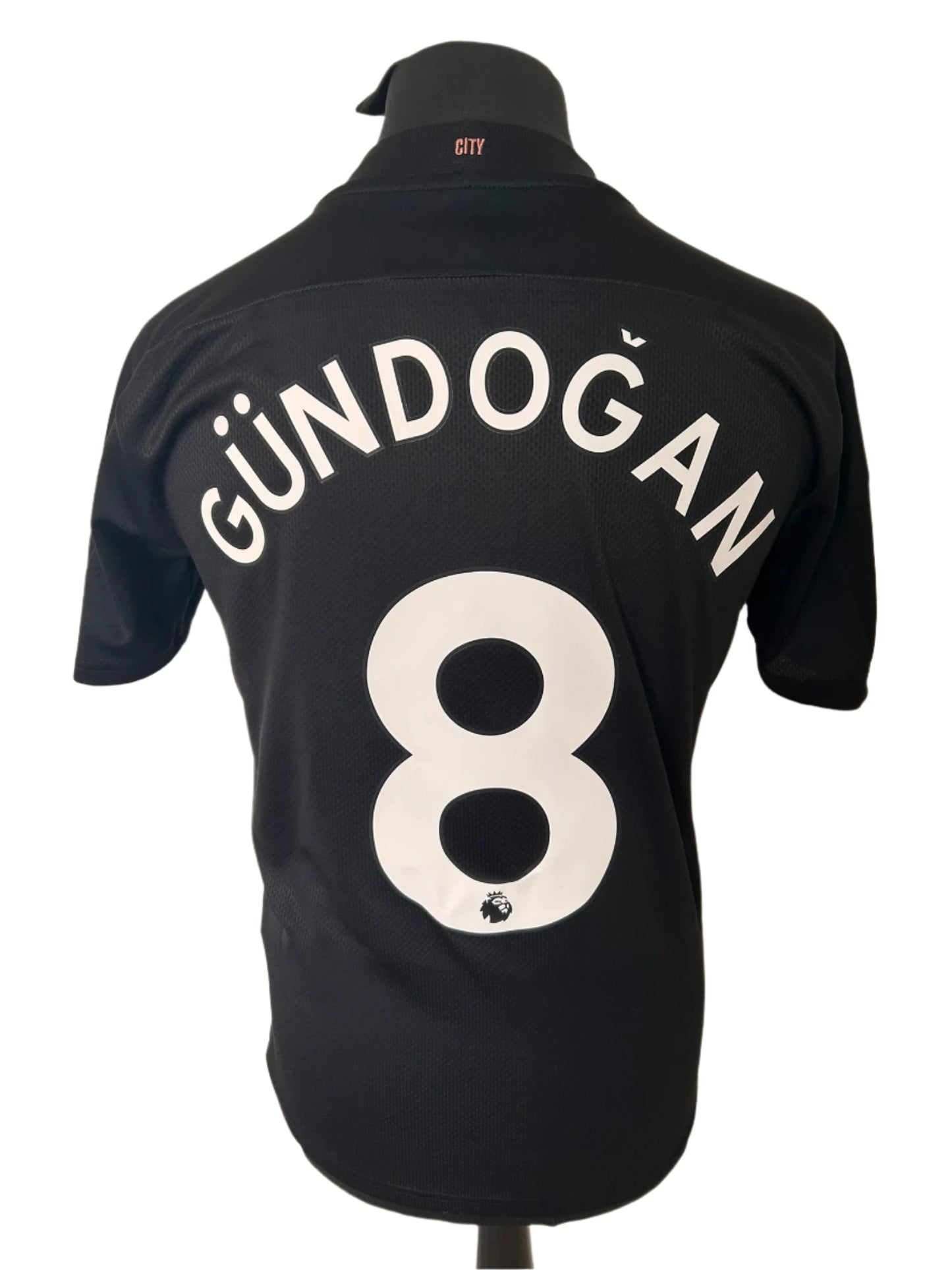 Manchester City Ilkay Gundogan 2020-21 Away Football Shirt Medium Puma
