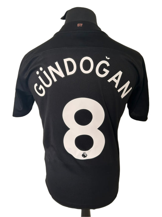 Manchester City Ilkay Gundogan 2020-21 Away Football Shirt Medium Puma