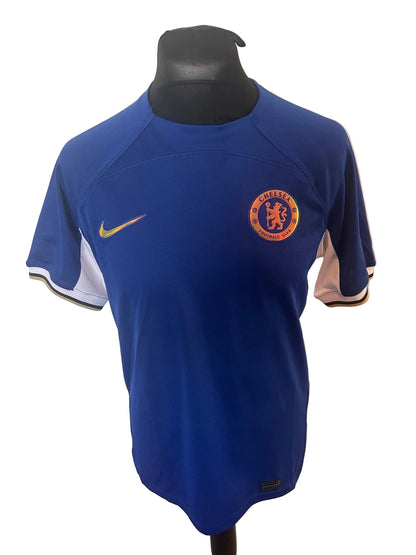 Chelsea 2023-24 home football shirt, blue, medium, Nike, Cole Palmer, front