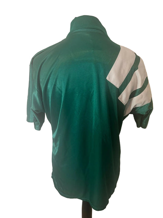 Liverpool 1992-93 away football shirt, green, Large, Adidas, back