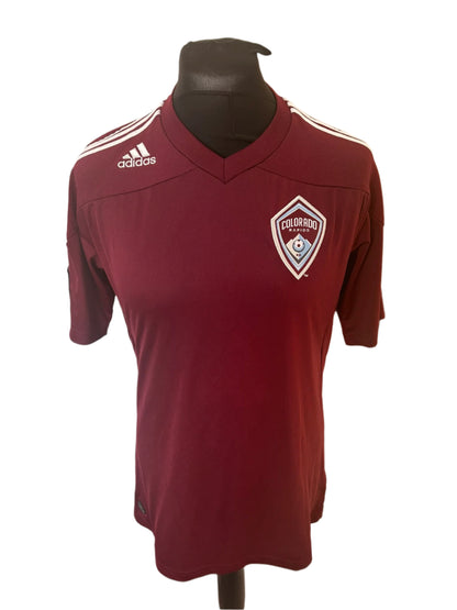 Colorado Rapids 2011-12 Home Football Shirt Medium Adidas