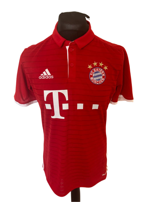 Bayern Munich 2016-17 Home Football Shirt Medium Adidas
