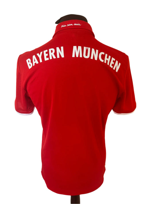 Bayern Munich 2016-17 Home Football Shirt Medium Adidas