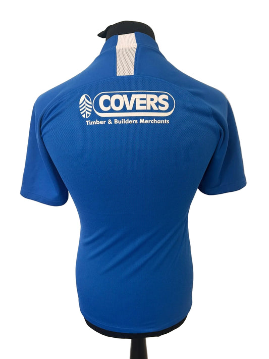Portsmouth 2019-20 home football shirt, blue, small, Nike, back