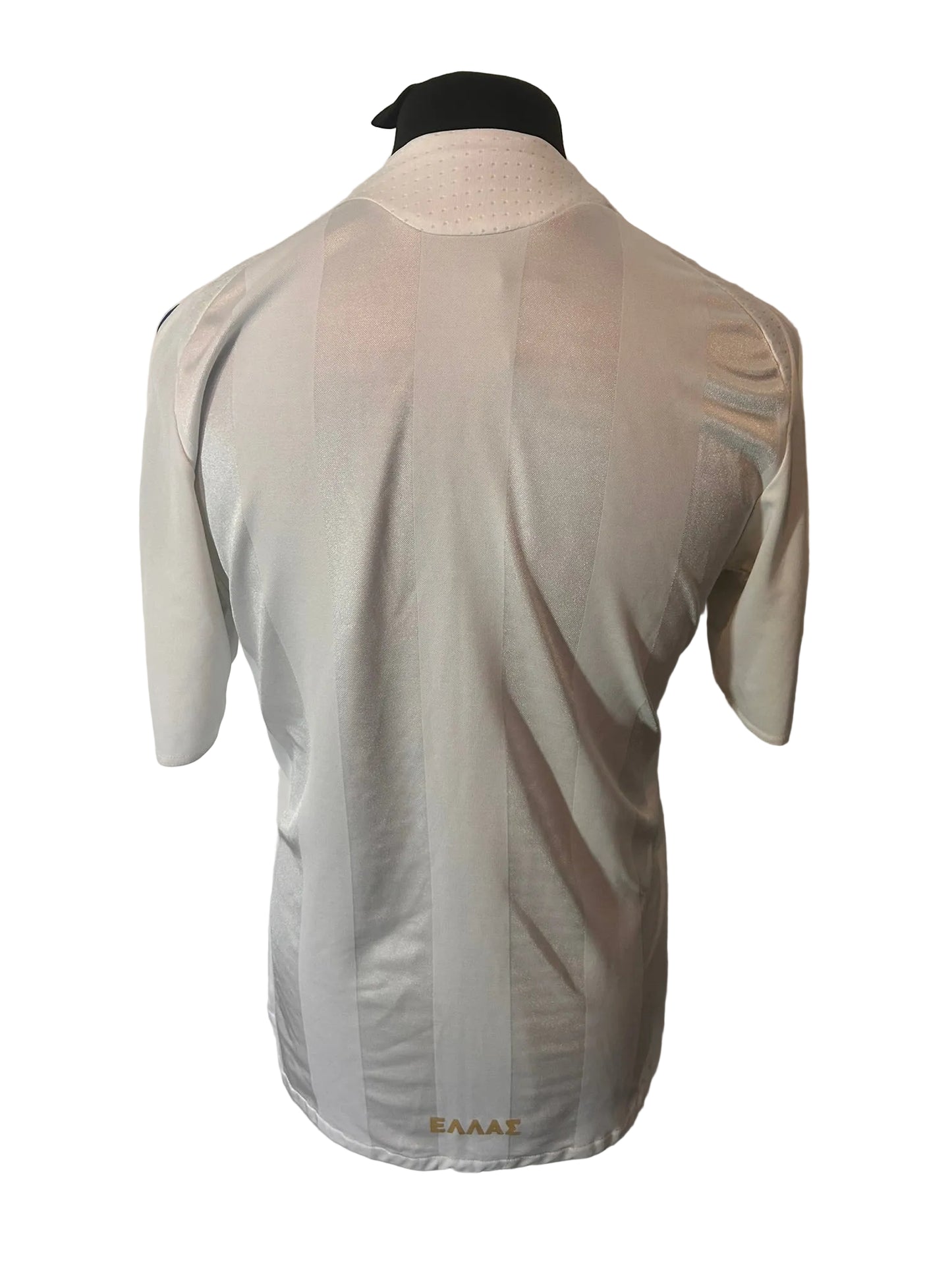 Greece 2008-09 away football shirt, white, medium, Adidas, back