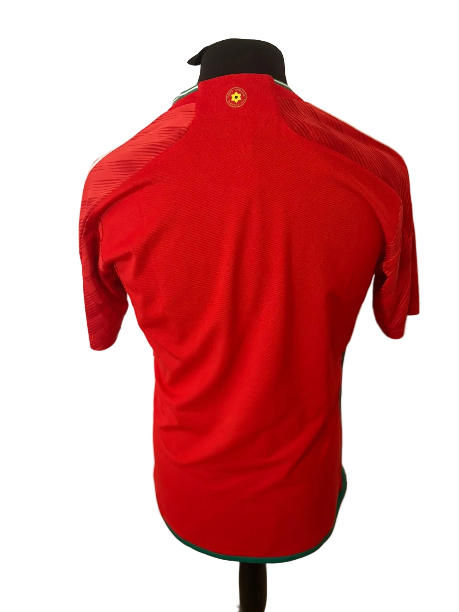 Wales 2022-23 home football shirt, red, medium, Adidas, back