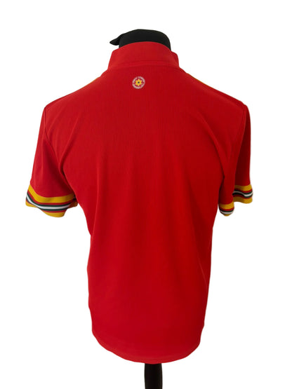Wales 2020-21 home football shirt, red, medium, Adidas, back