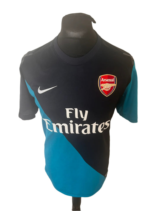 Arsenal Thierry Henry 2011-12 Away Football Shirt PLAYER ISSUE Large Nike