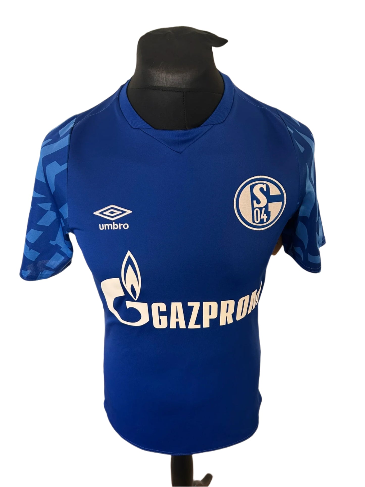 Schalke 2019-20 Home Football Shirt Small Umbro