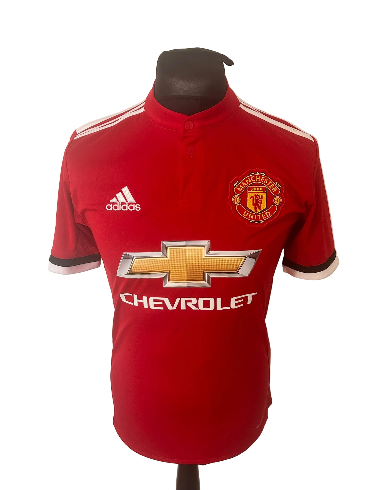 Manchester United 2017-18 home football shirt, red, small, Adidas, Scott McTominay, front