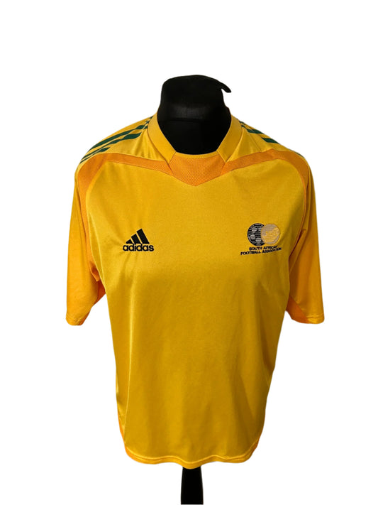 South Africa 2004-06 Home Football Shirt Medium Adidas