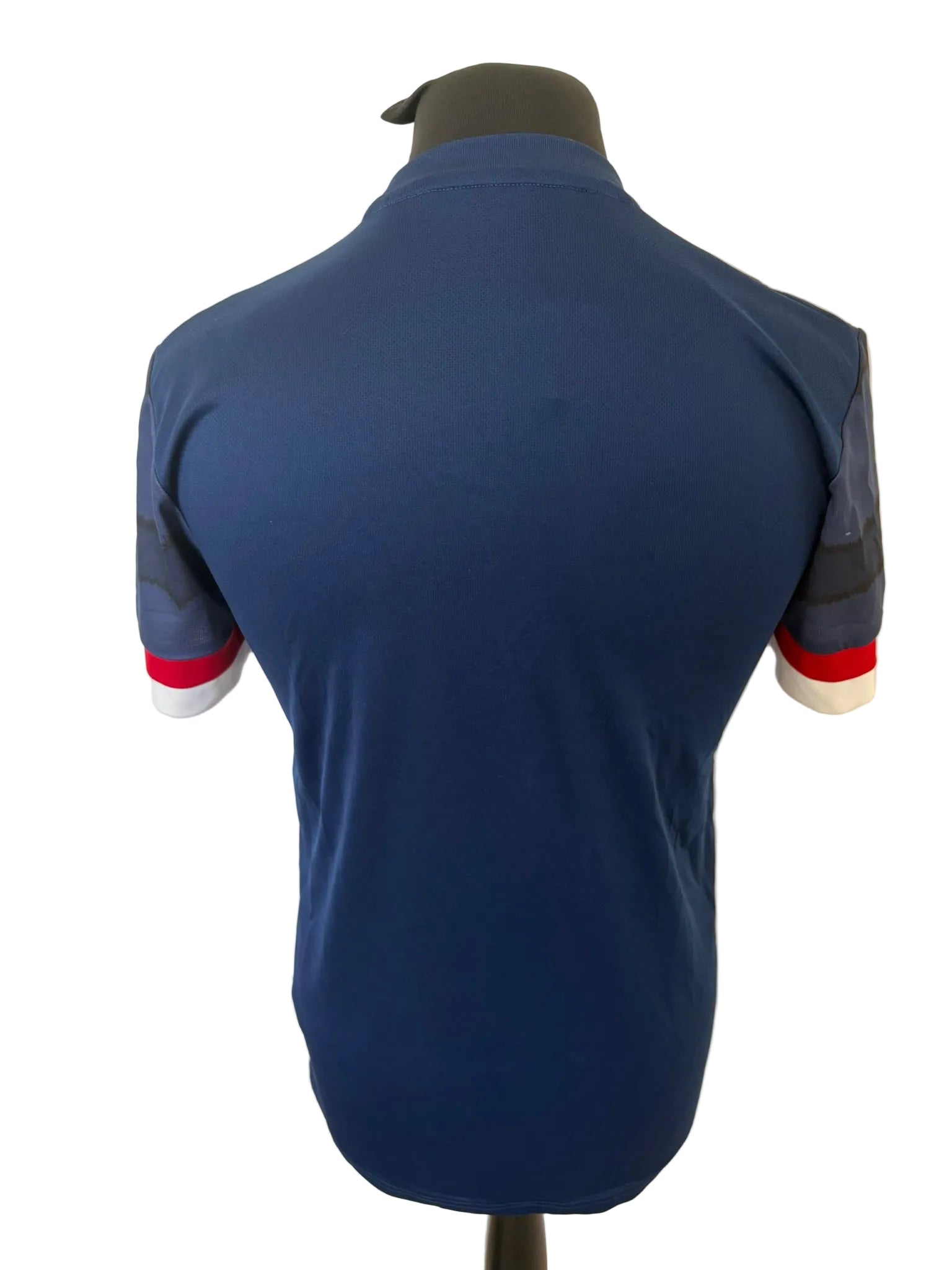 Scotland 2020-22 home football shirt, blue, navy, small, adidas, back