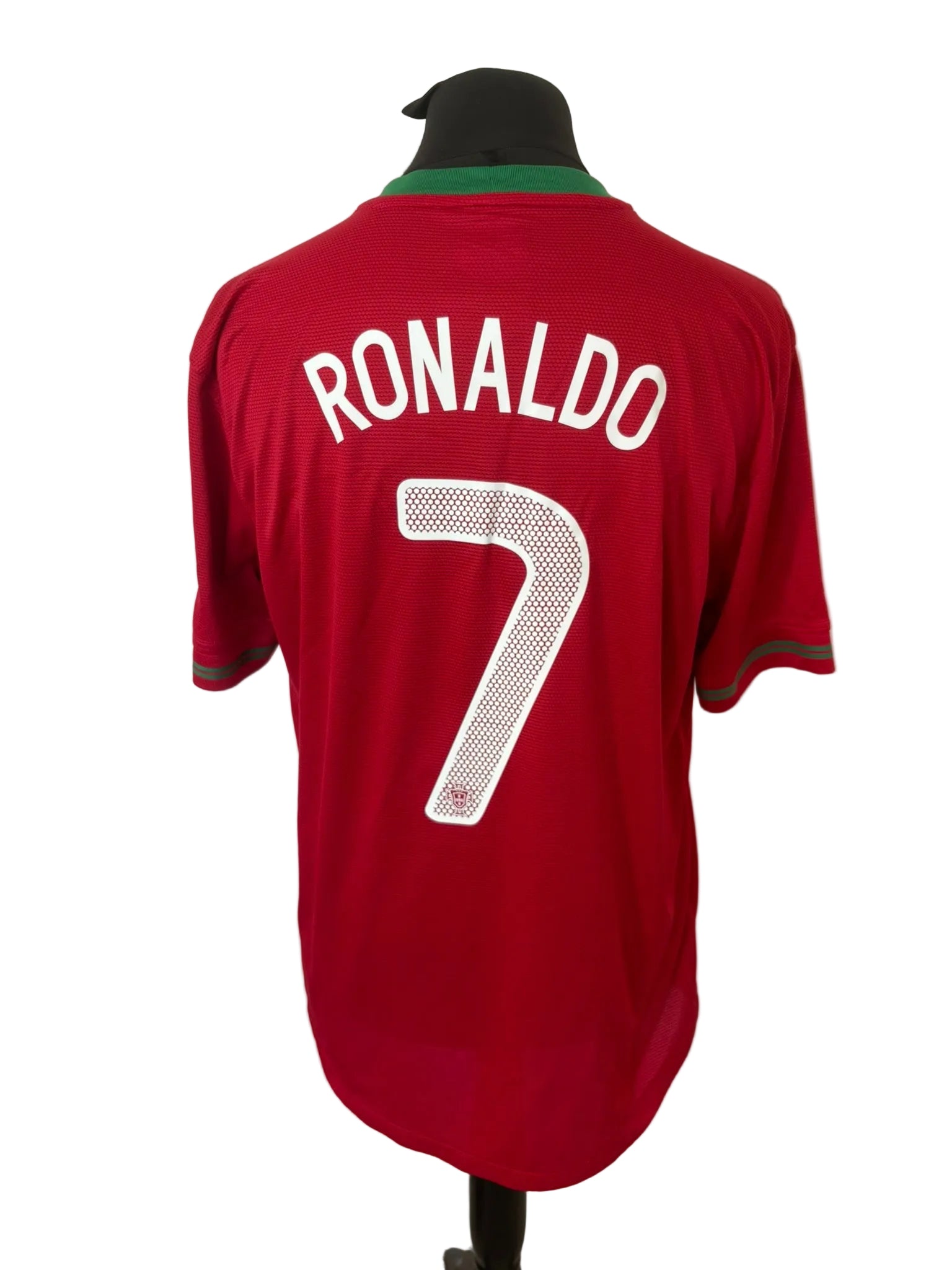 Portugal 2012-13 home football shirt, red, Extra Large, XL, Nike, Cristiano Ronaldo, back