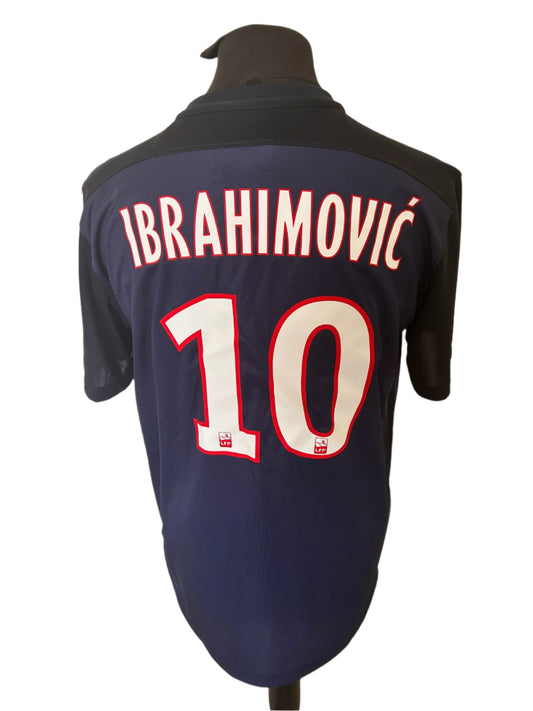 Paris Saint Germain PSG Zlatan Ibrahimovic 2015-16 Home Shirt Large BNWT Nike