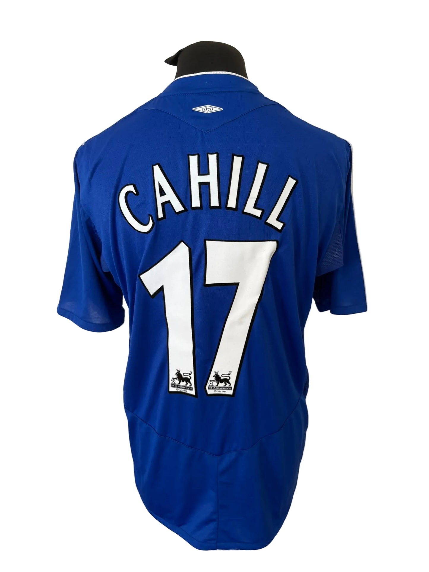 Everton 2004-05 home football shirt, blue, Large, Umbro, Tim Cahill, back