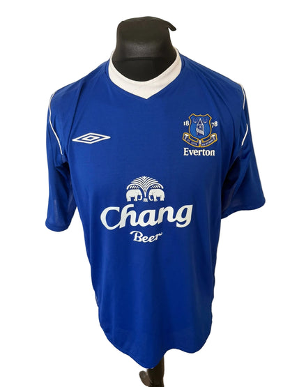 Everton 2004-05 home football shirt, blue, Large, Umbro, Tim Cahill, front