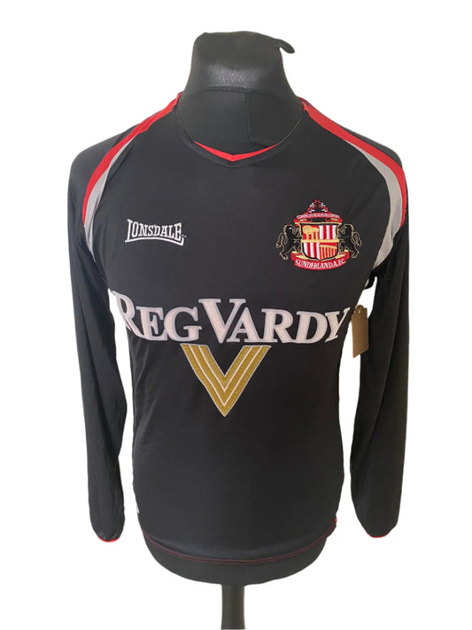 Sunderland 2005-06 Away Football Shirt Small Lonsdale LONG SLEEVES