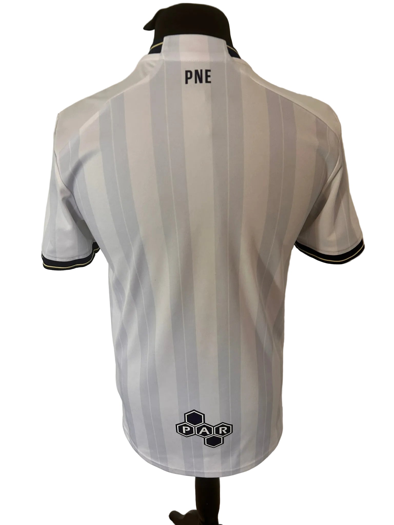 Preston North End 2023-24 home football shirt, white, small, Castore, back