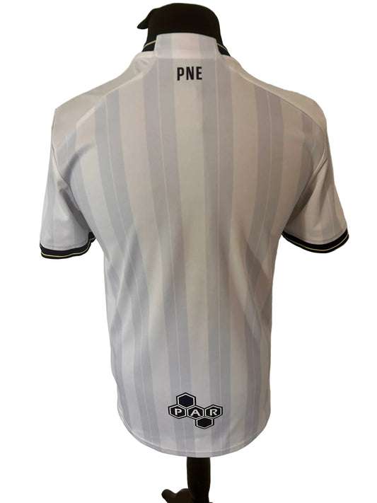 Preston North End 2023-24 home football shirt, white, small, Castore, back