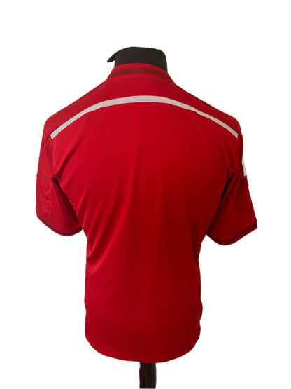 Denmark 2014-15 Home Football Shirt Medium Adidas