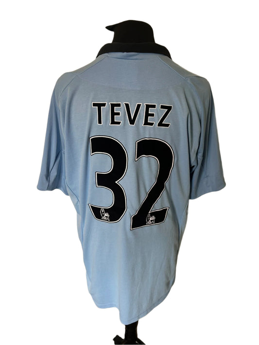 Manchester City Carlos Tevez 2012-13 Home Football Shirt 2XL XXL 50 Umbro