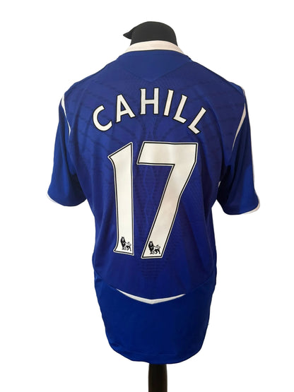 Everton 2008-09 home football shirt, blue, Large, Umbro, Tim Cahill, back