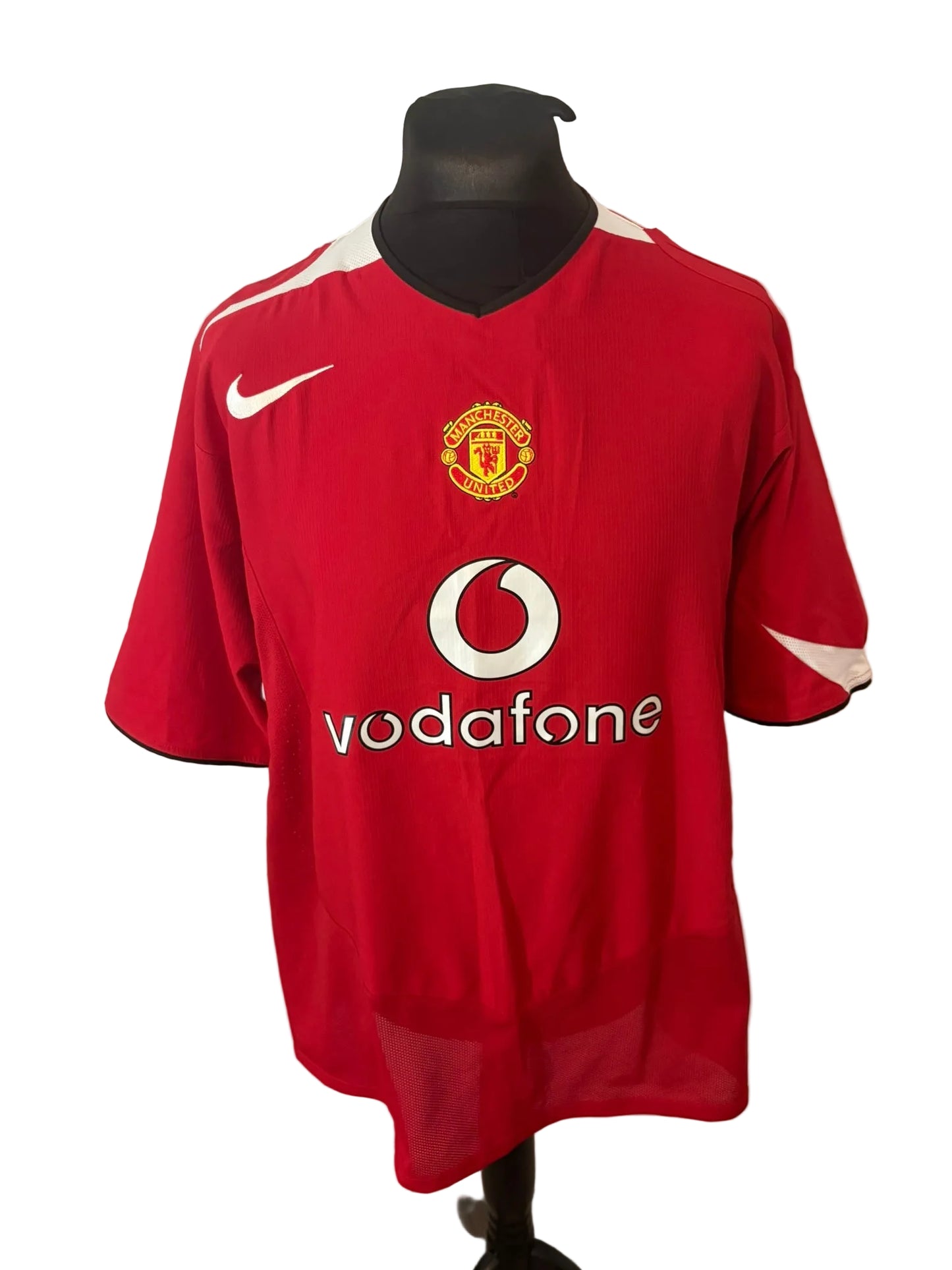 Manchester United 2004-06 home football shirt, red, 2XL, XXL, Nike, Cristiano Ronaldo, front