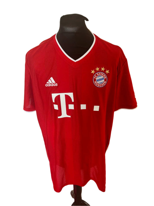Bayern Munich 2020-21 Home Football Shirt 2XL XXL Adidas