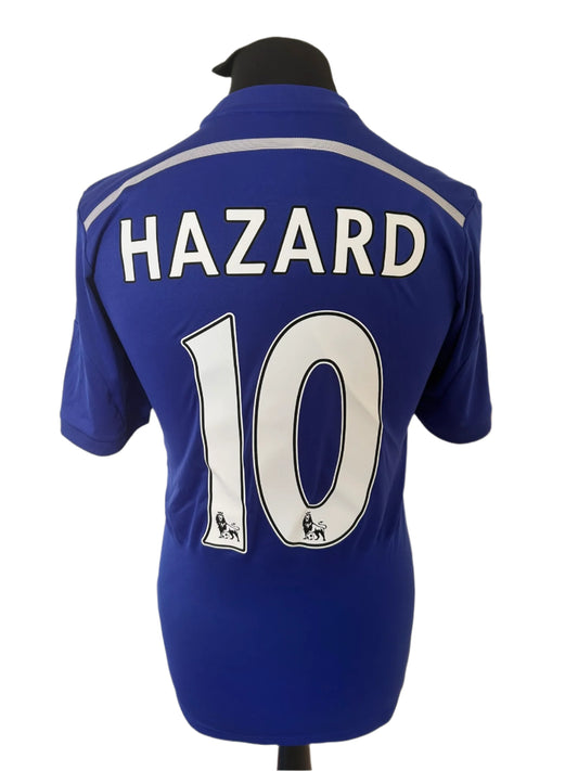 Chelsea Eden Hazard 2014-15 Home Football Shirt Small Adidas